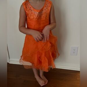 Orange Costume Dress